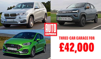 Three-car garage for £42,000