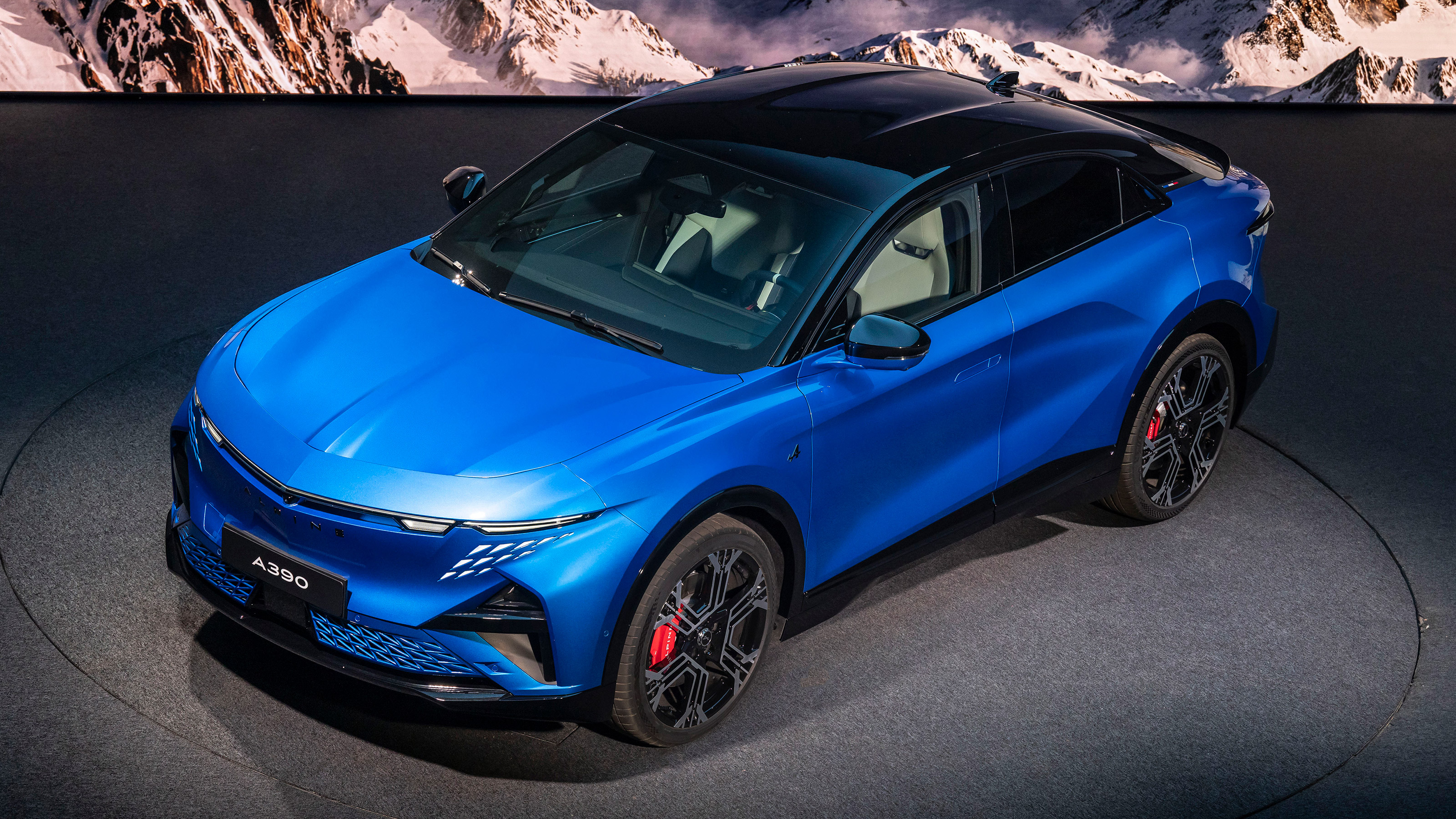 Alpine A390 - above