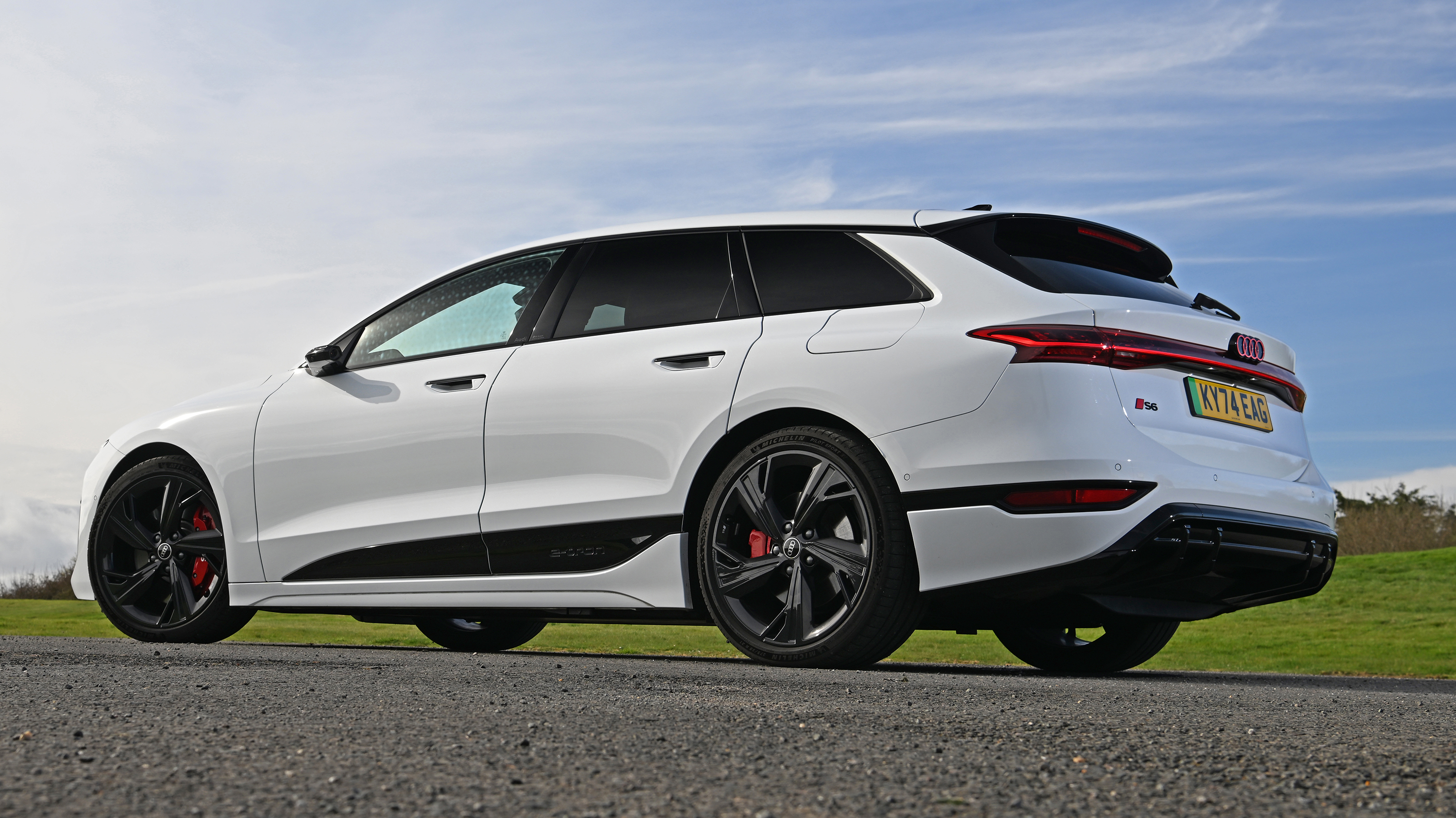 Audi S6 Avant e-tron - rear static 
