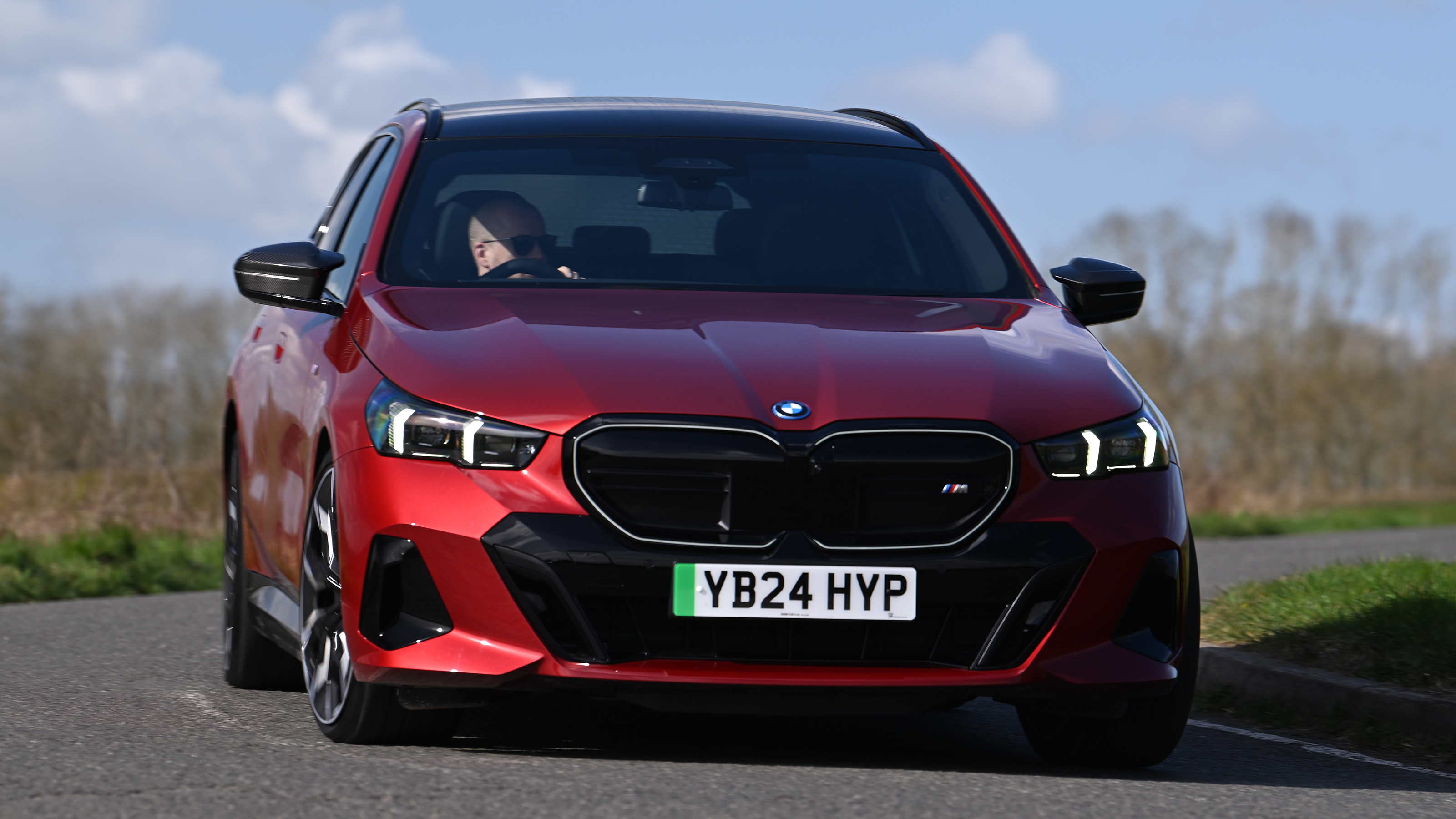BMW i5 Touring M60 xDrive - front cornering 