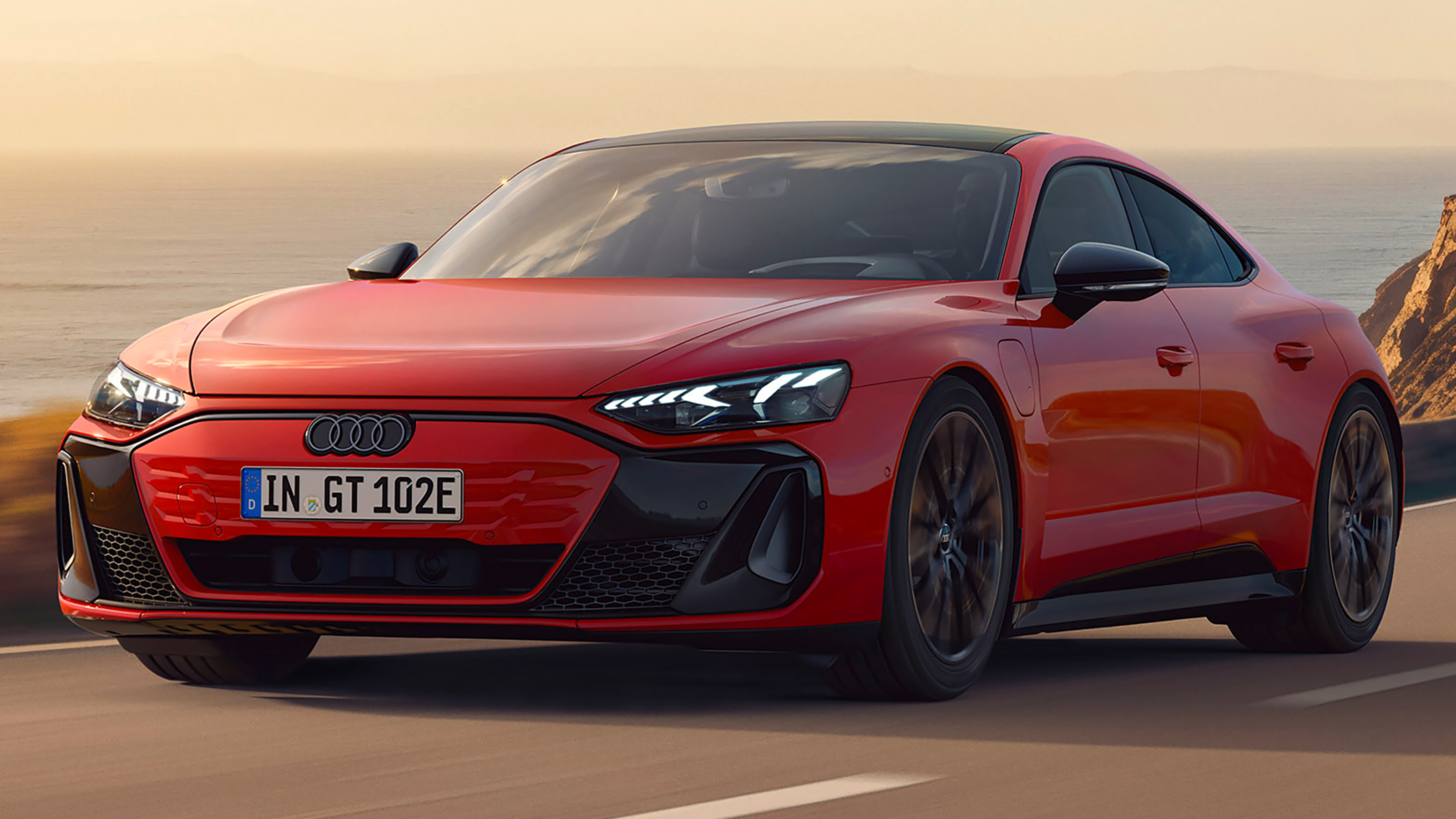 Audi e-tron GT quattro - front 3/4 dynamic