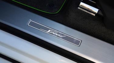 Bentley Bentayga Speed - nameplate