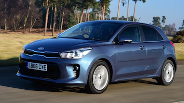 Kia Rio - front tracking