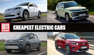 Cheapest electric cars header - May 2025