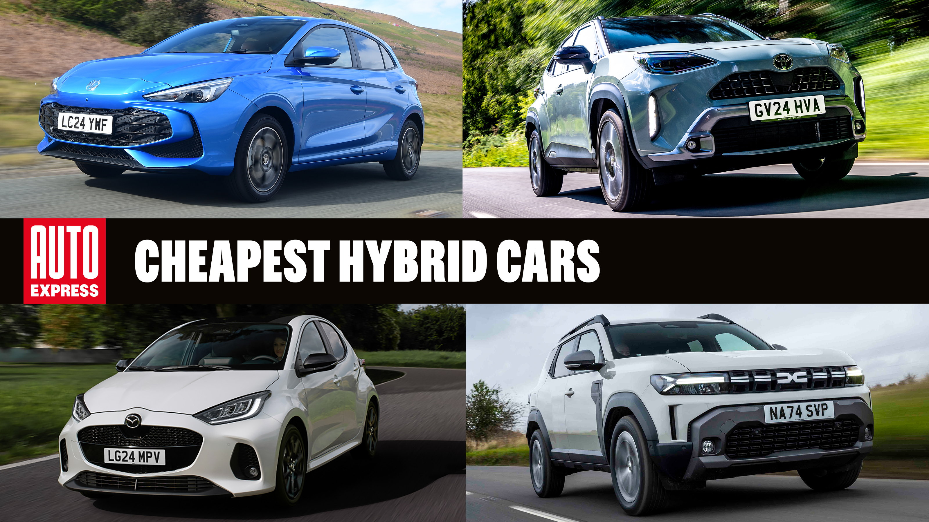 Cheapest hybrid cars - header image