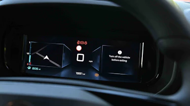 Citroen Berlingo Van - digital instrument cluster