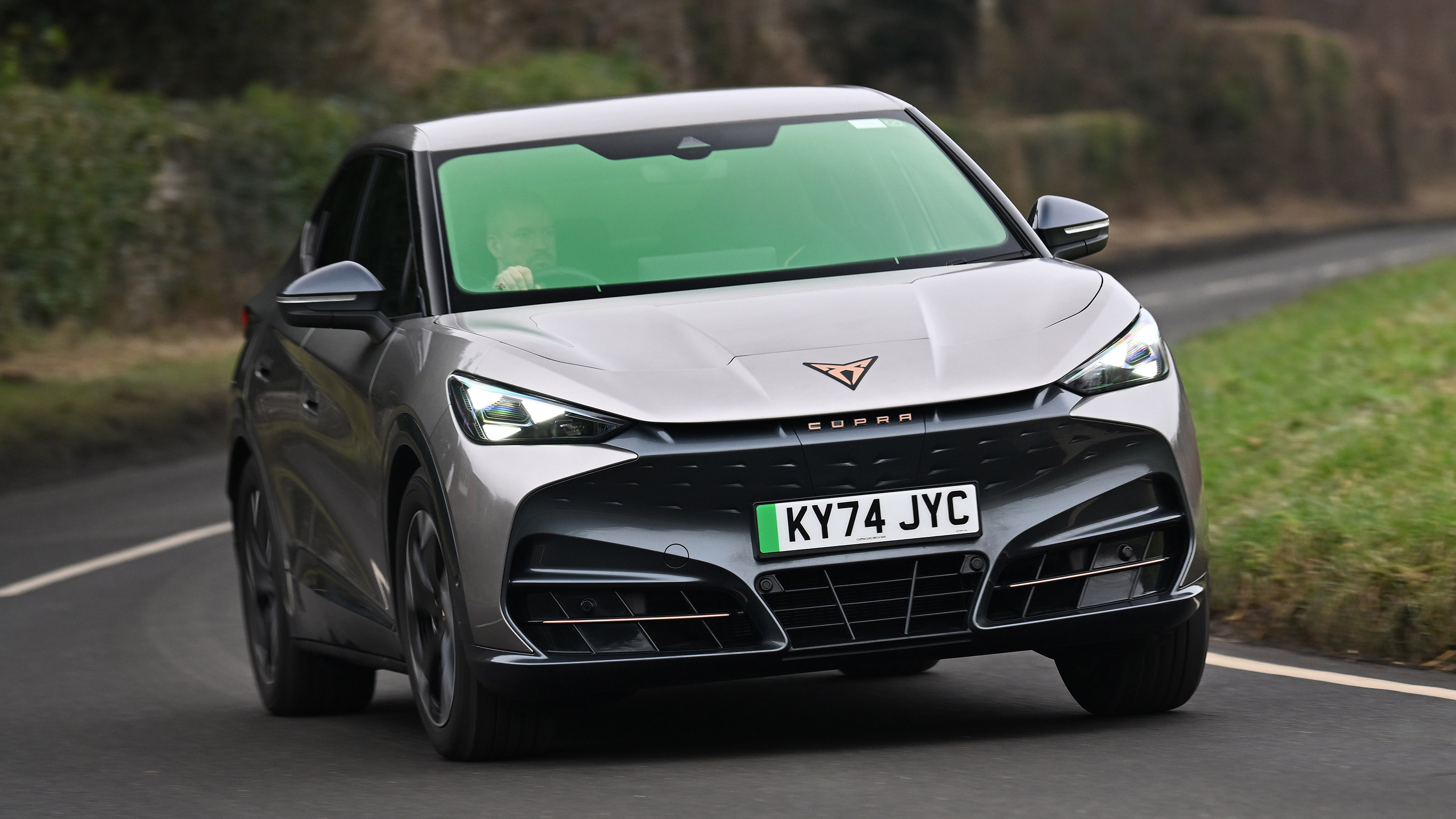 Cupra Tavascan long termer second report - front action