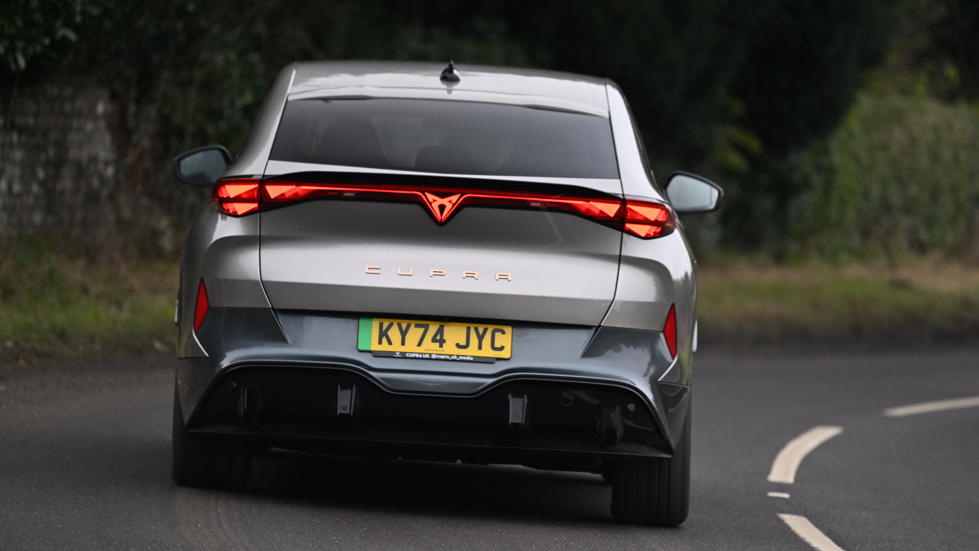 Cupra Tavascan long termer second report - rear action