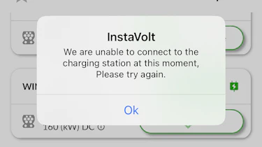 Cupra Tavascan long termer second report - Instavolt error
