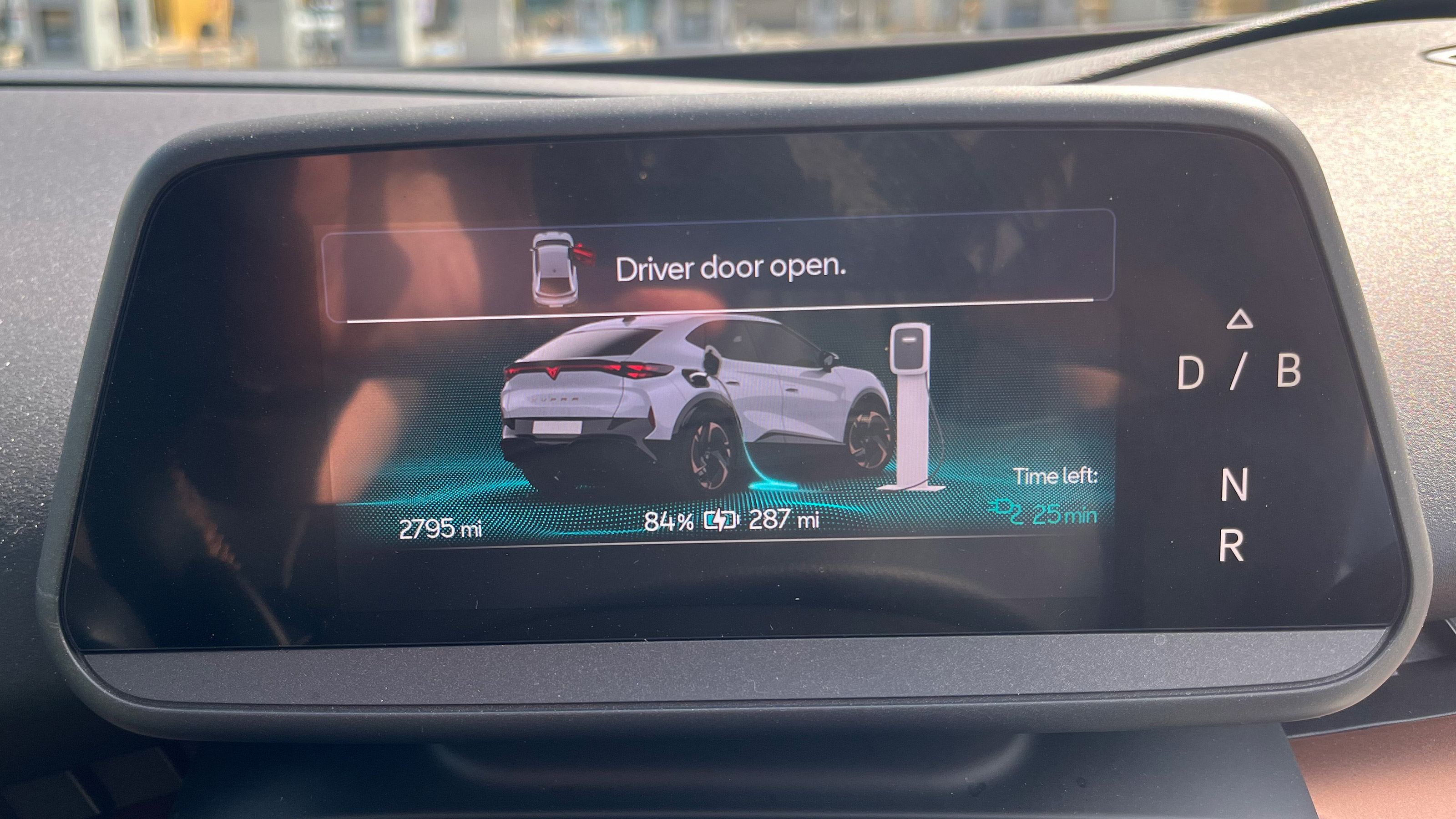 Cupra Tavascan long termer second report - screen