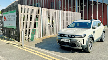 Dacia Duster Journey Hybrid long-term - front of Cambridge