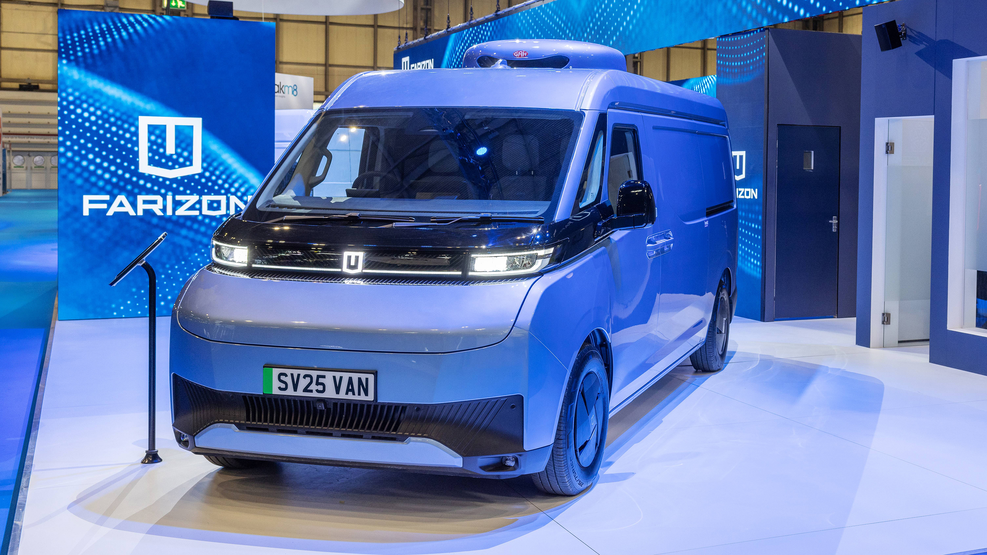 Farizon SV on display at 2025 Commercial Vehicle Show - front