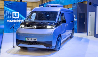 Farizon SV on display at 2025 Commercial Vehicle Show - front