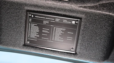 Ferrari Roma Spider - plaque