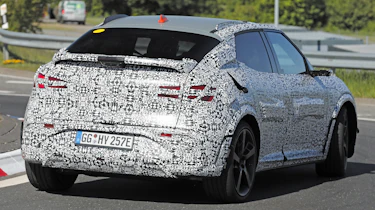 Genesis GV60 Magma - rear 3/4
