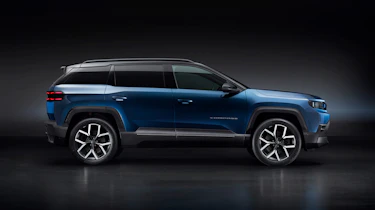 Jeep Compass - side blue