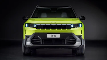 Jeep Compass - full front yellow