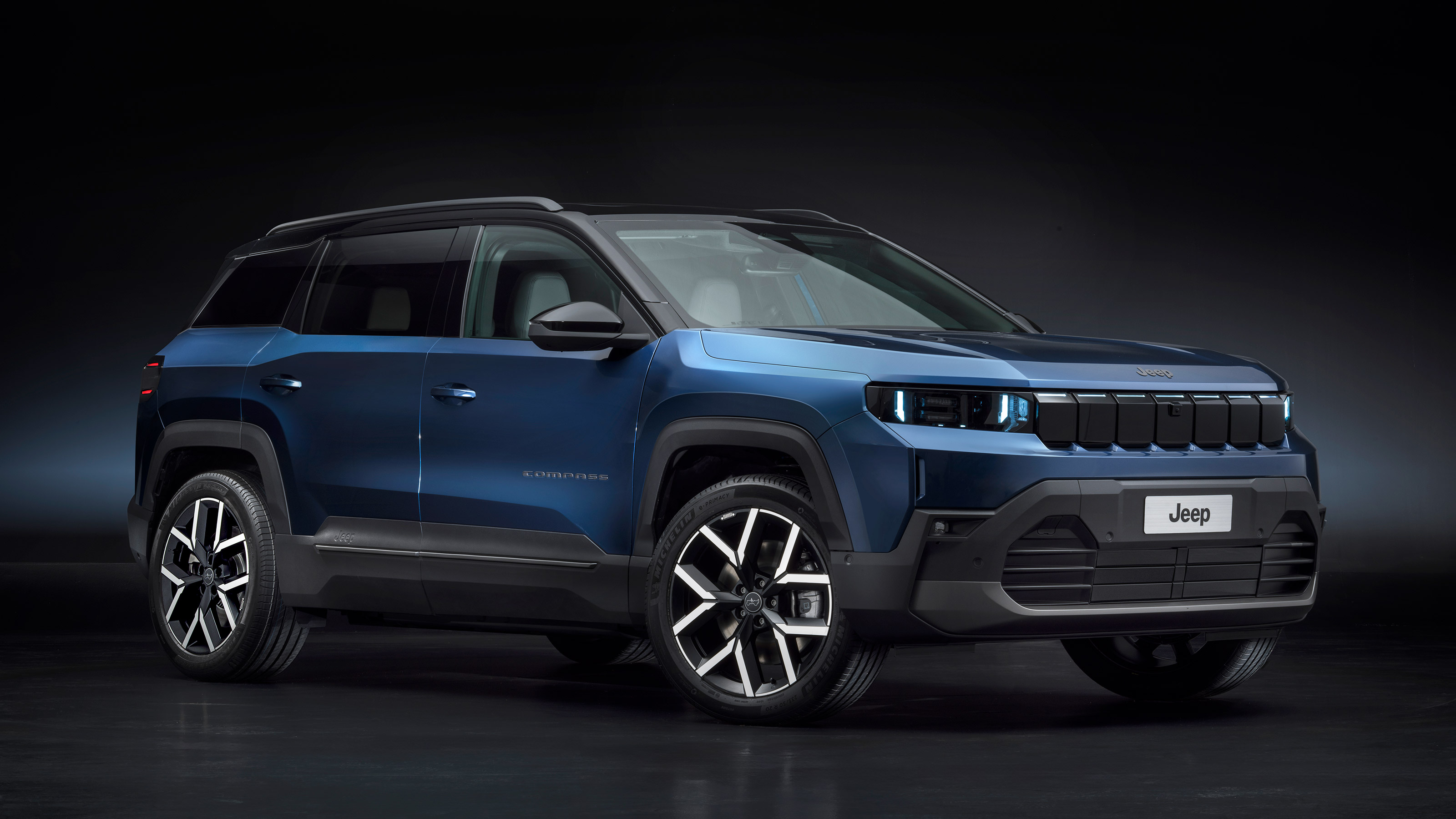 Jeep Compass - front blue