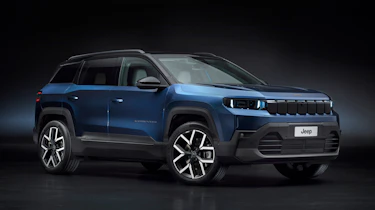 Jeep Compass - front blue