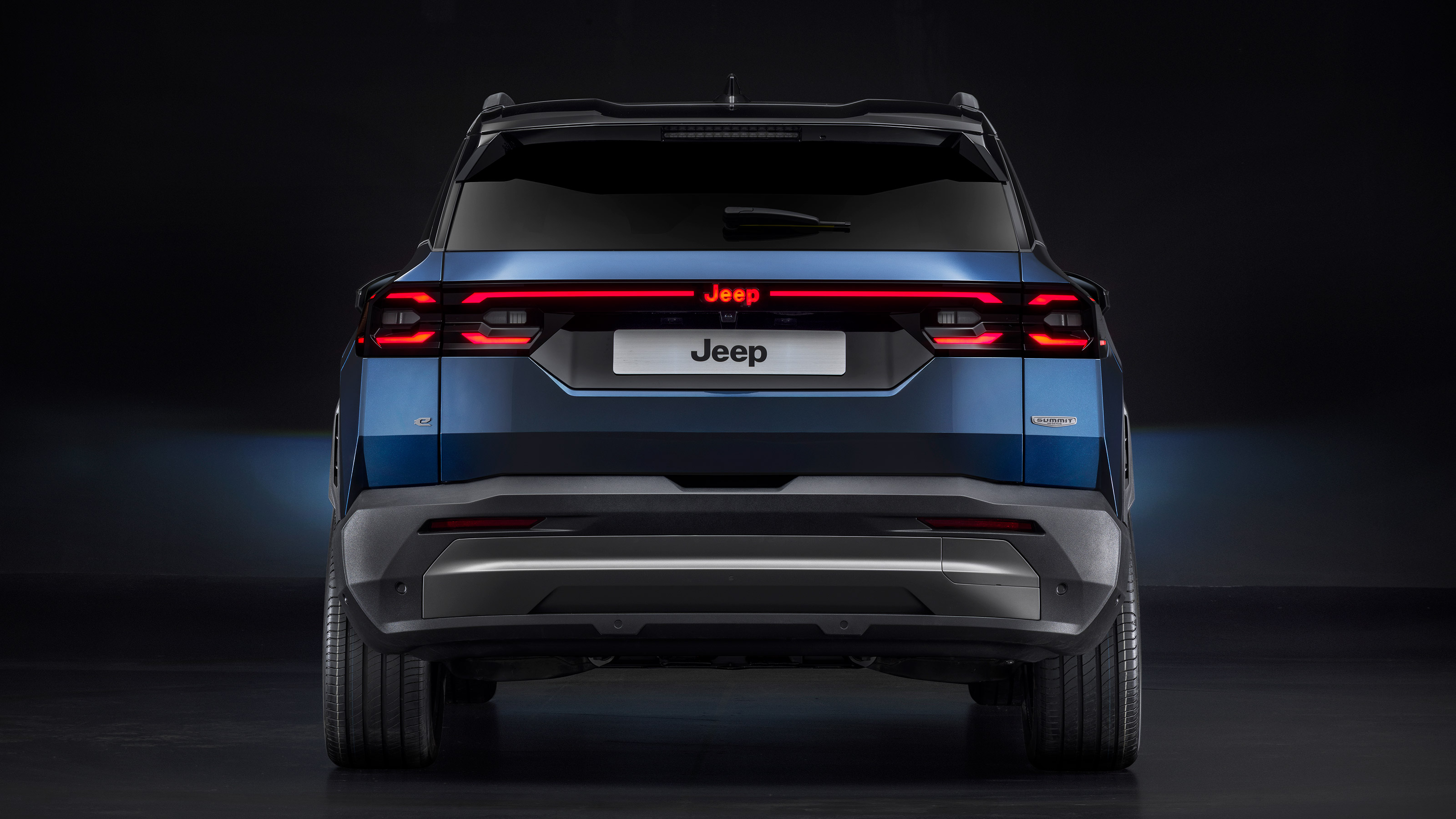 Jeep Compass - rear blue