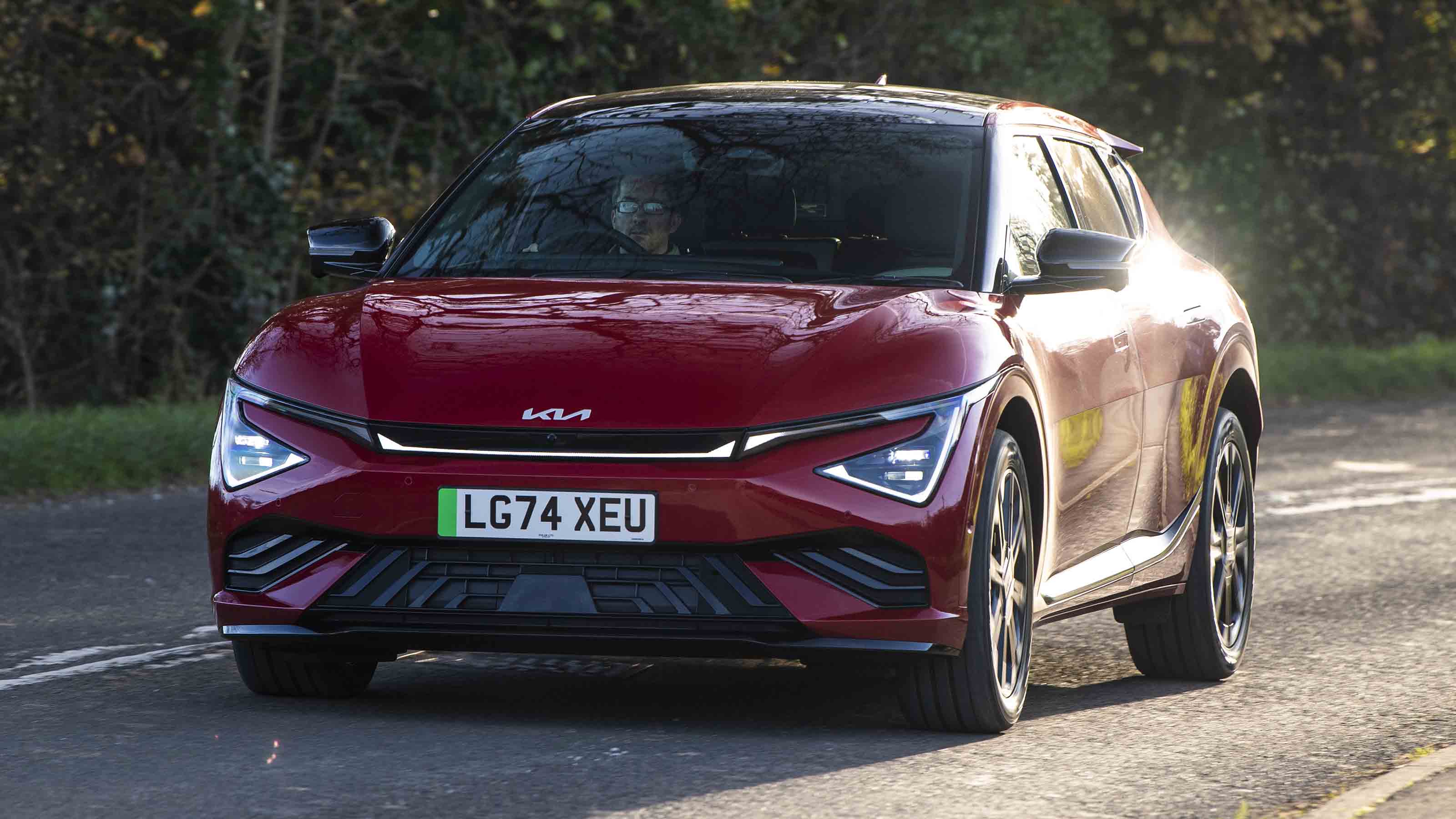 Kia EV6 - front cornering