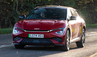 Kia EV6 - front cornering