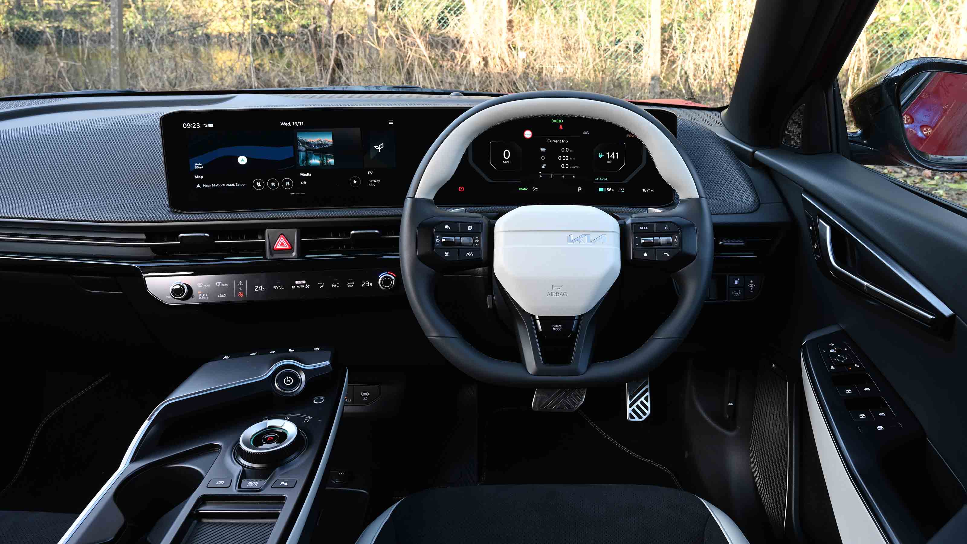 Kia EV6 - dashboard