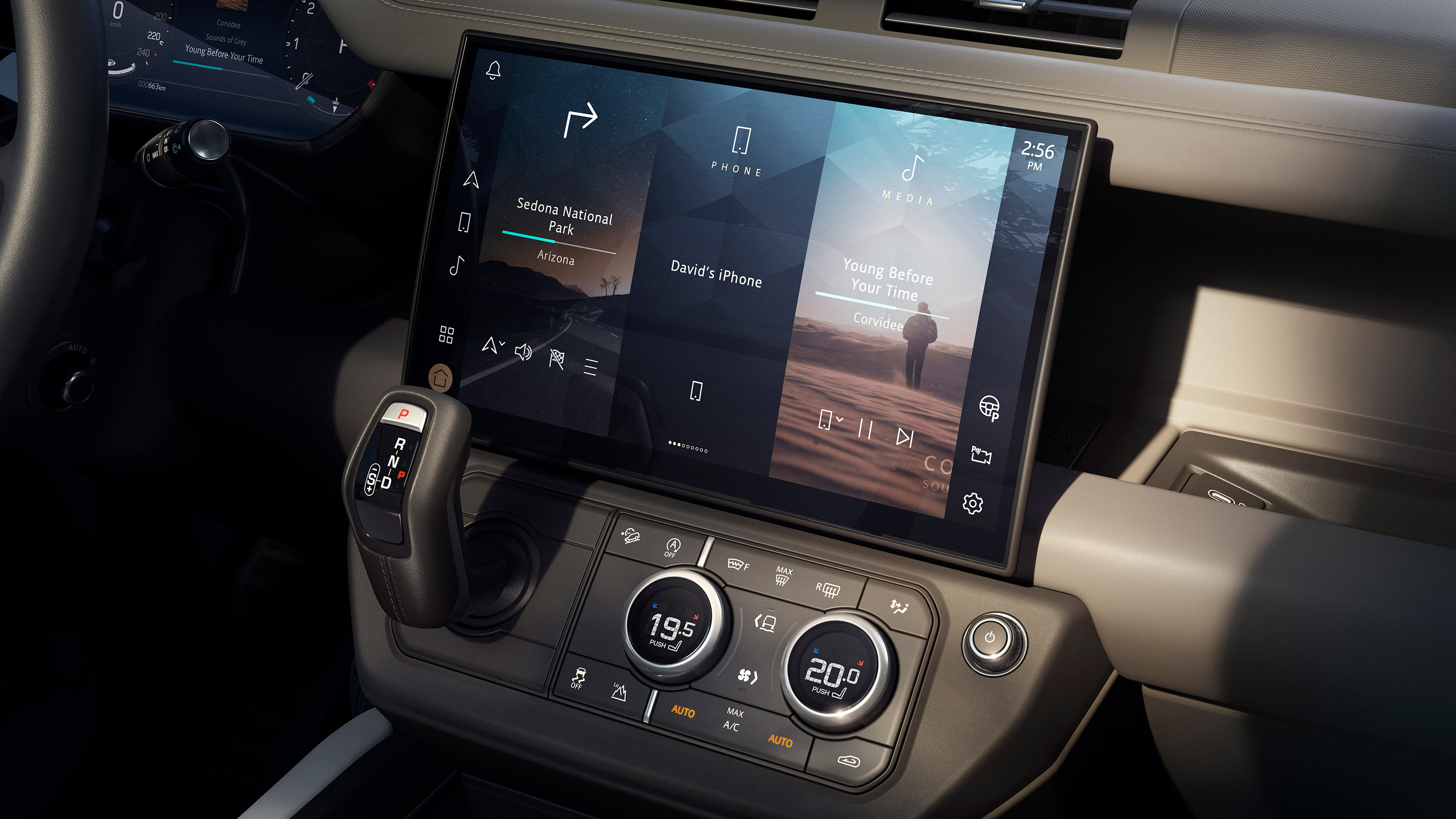 Land Rover Defender MY26 - screen
