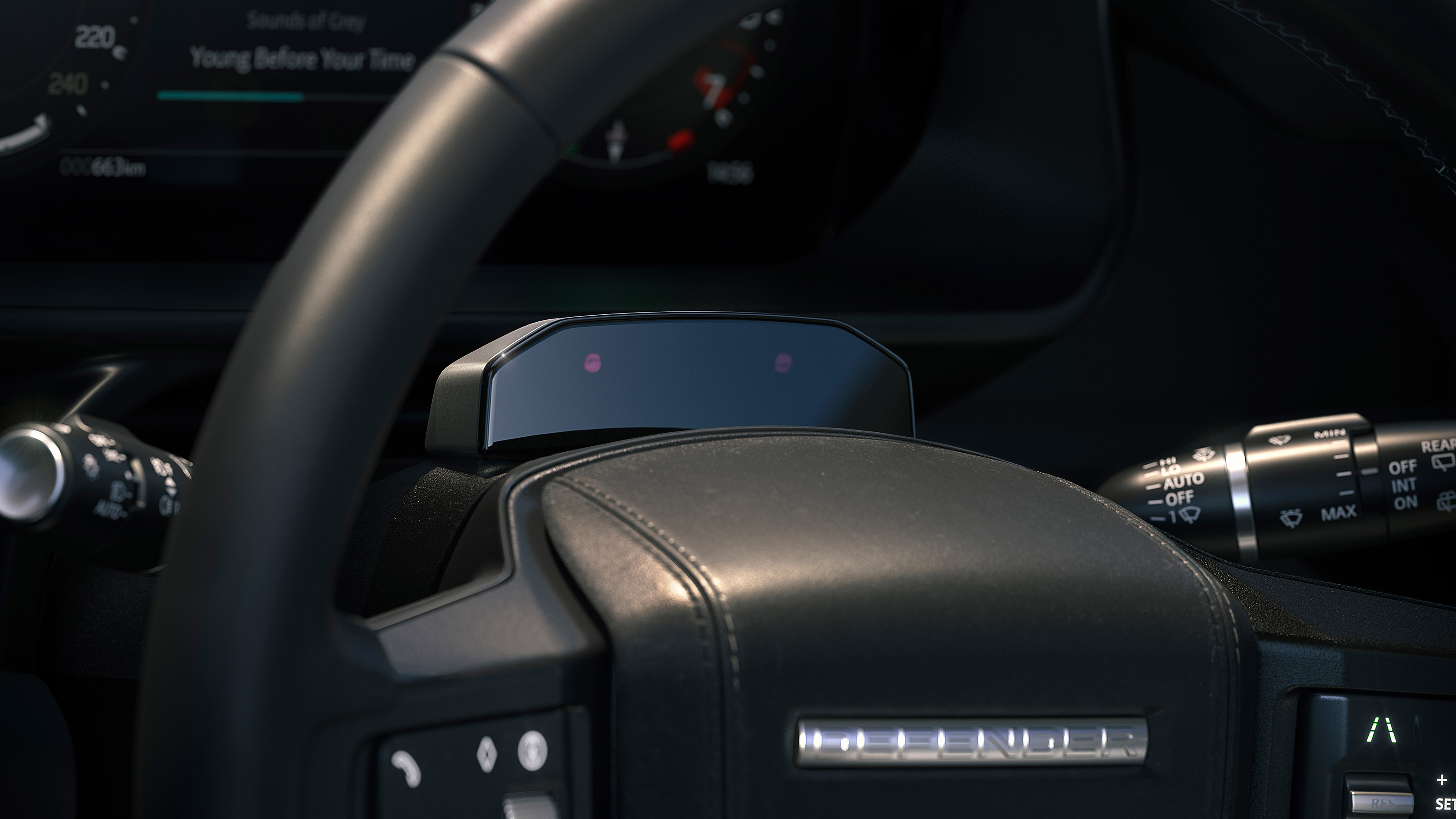 Land Rover Defender MY26 - interior detail