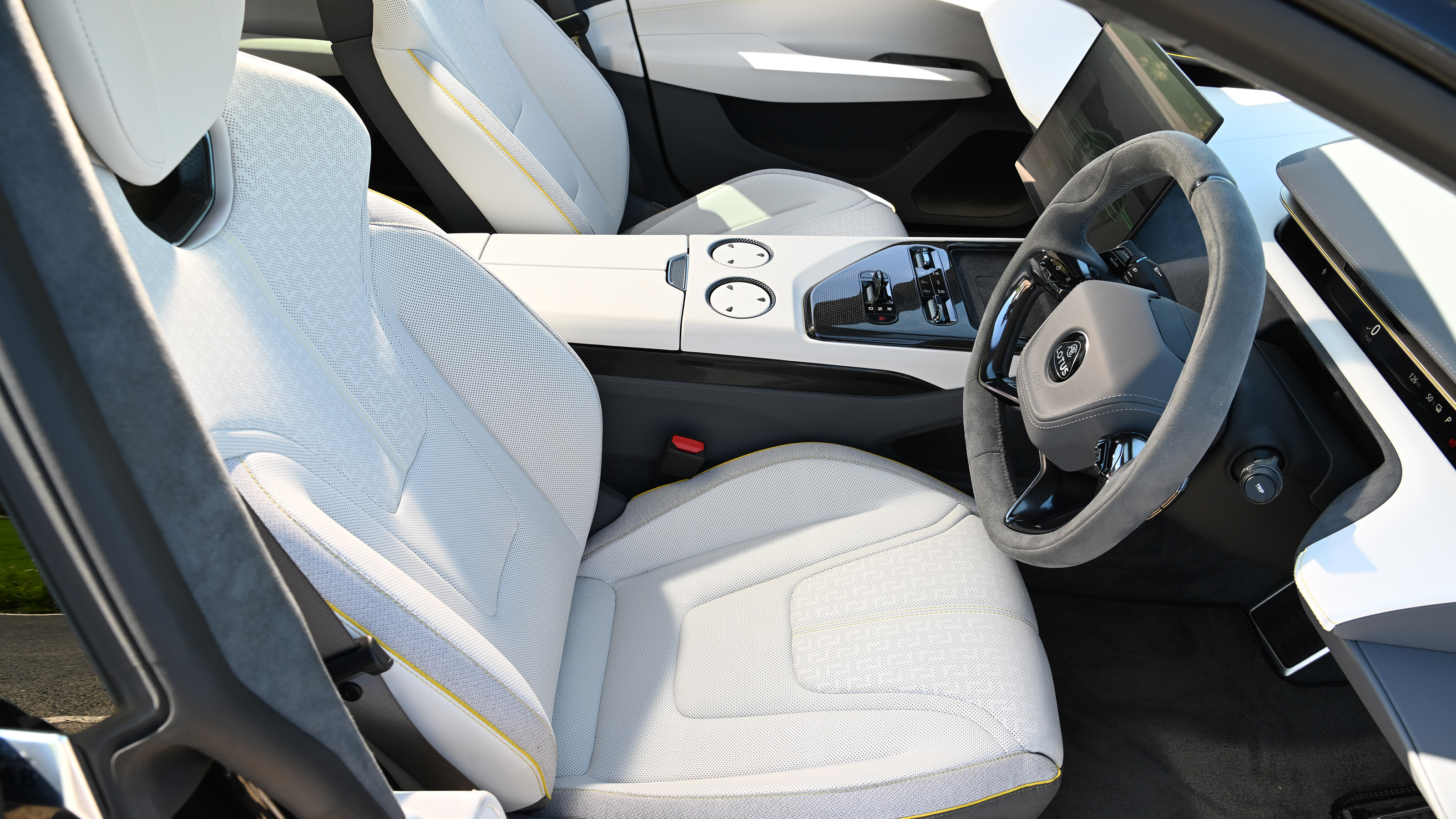 Lotus Emeya - front seats