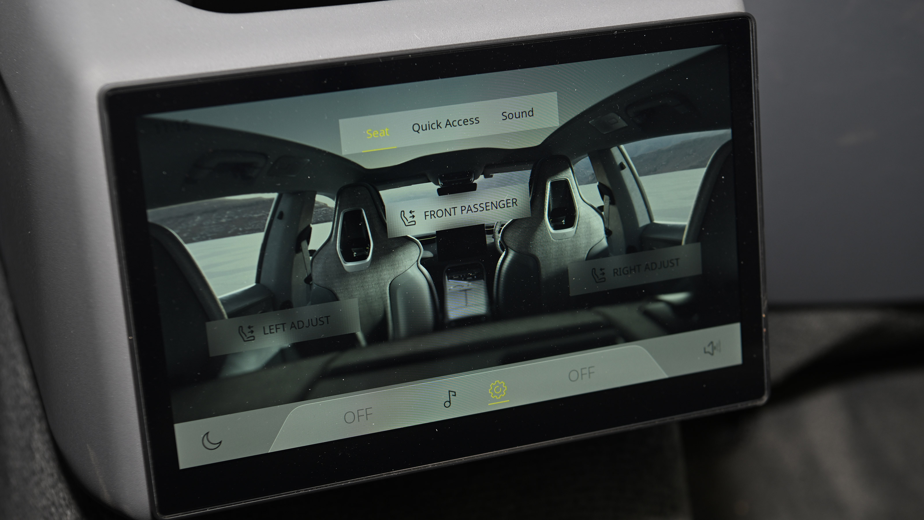 Lotus Emeya - rear screen