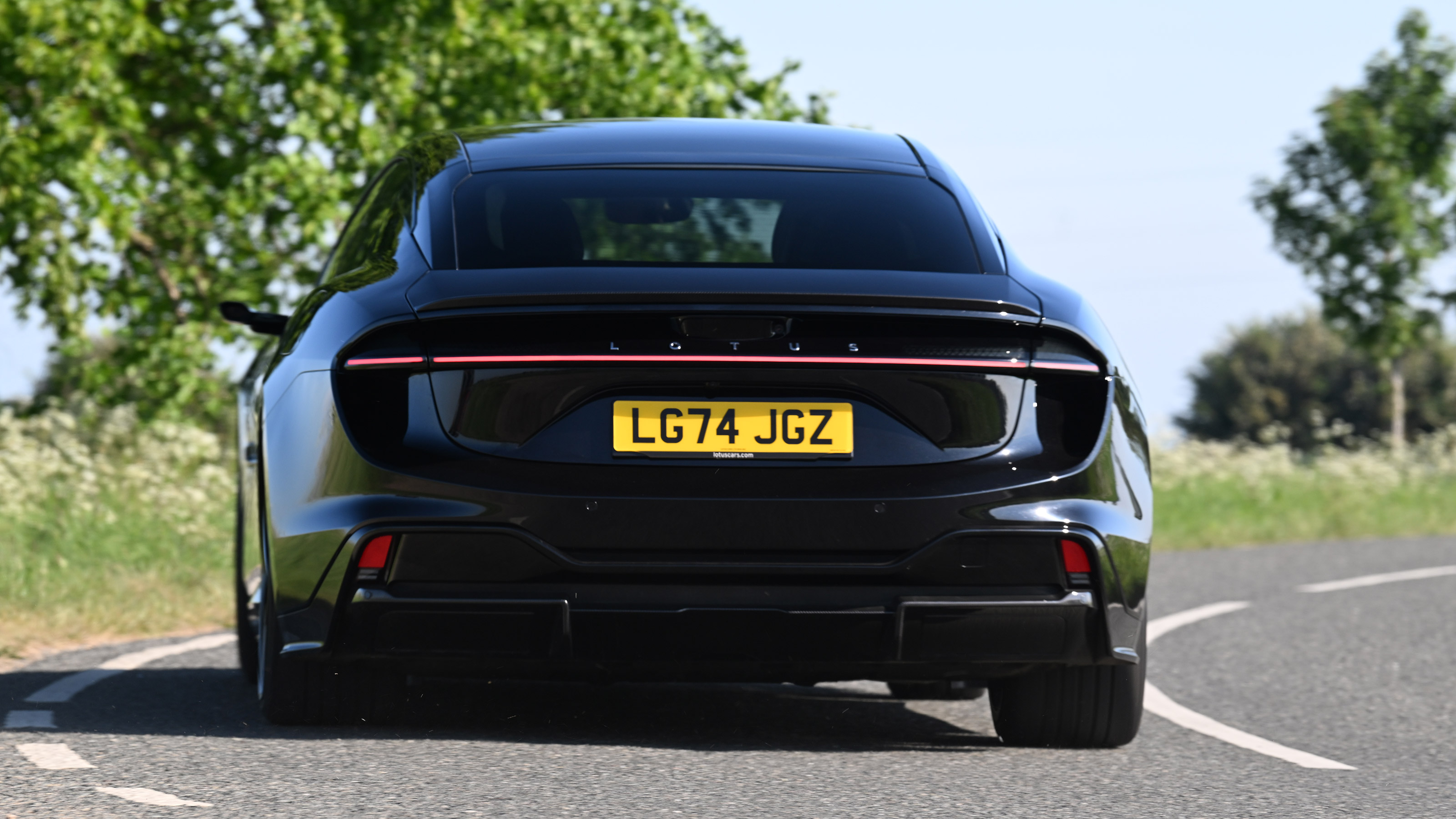 Lotus Emeya - rear action