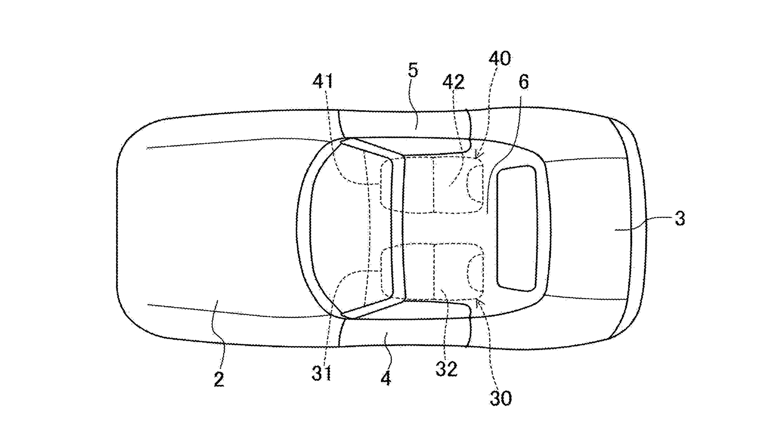 Mazda MX-5 patent drawing
