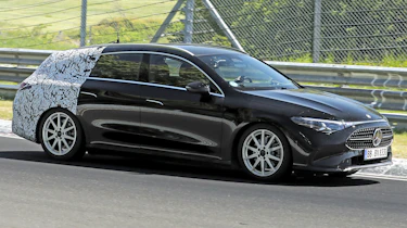 Mercedes CLA Shooting Brake - front angled