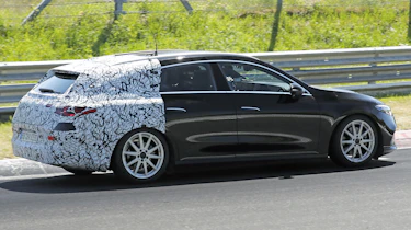 Mercedes CLA Shooting Brake - rear angled
