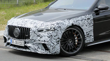 Mercedes-AMG S63 Facelift - front alloy with bonnet