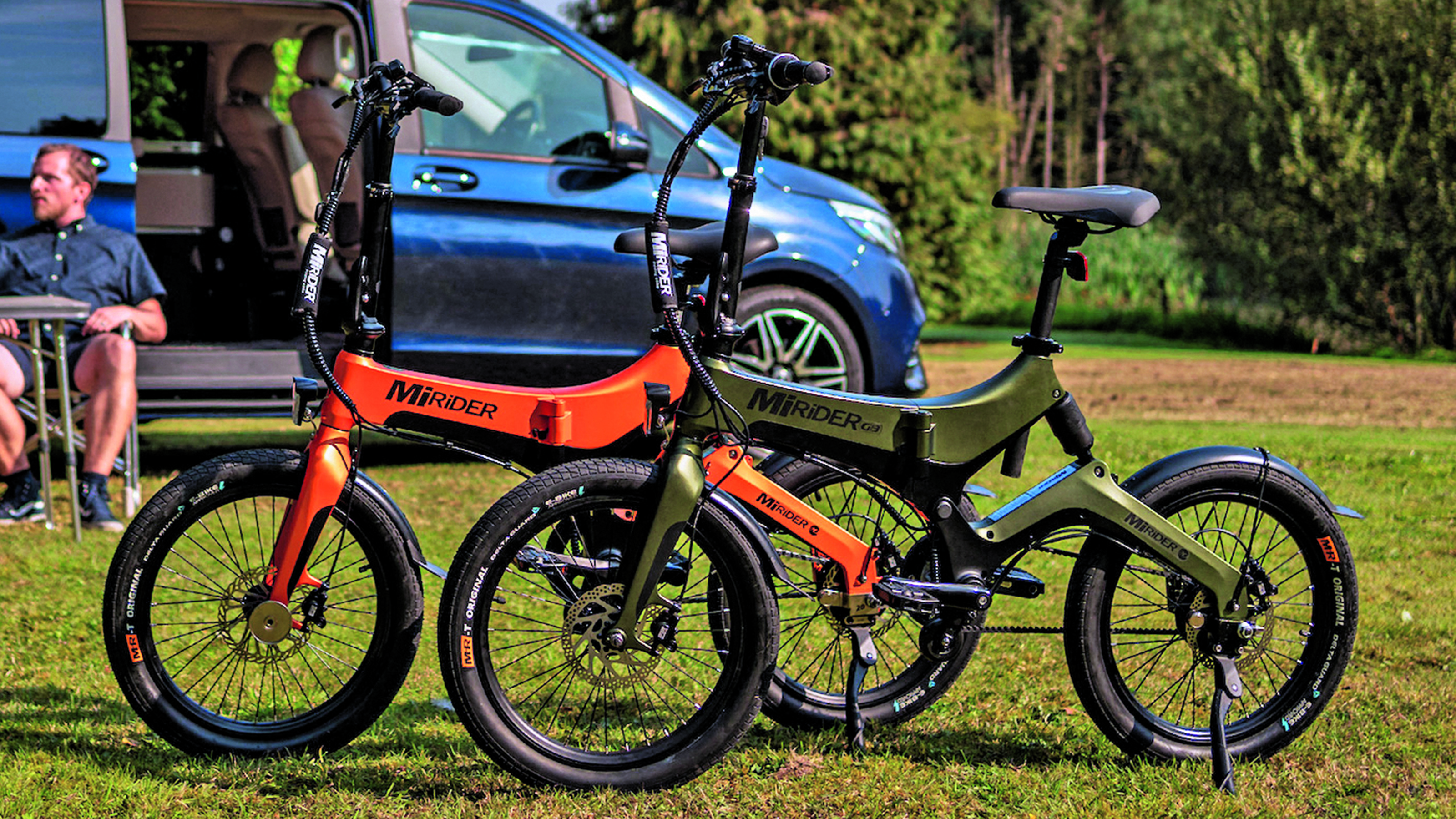 MiRider 20 folding electric bike - fully assembled 