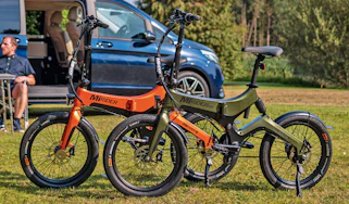 MiRider 20 folding electric bike - fully assembled