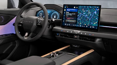 New 2026 Lexus ES 350e - centre console and dashboard