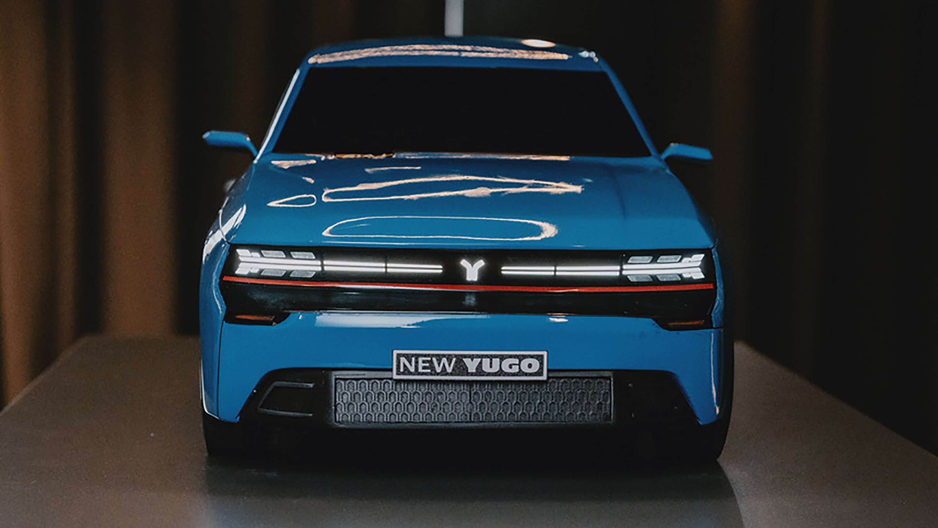 New Yugo (model car) - front