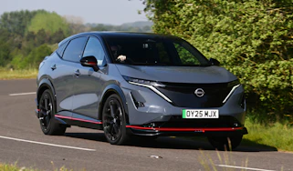 Nissan Ariya Nismo - front cornering