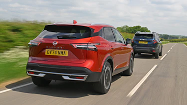 Nissan Qashqai and Dacia Bigster - rear tracking