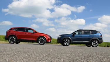 Nissan Qashqai and Dacia Bigster - side profile