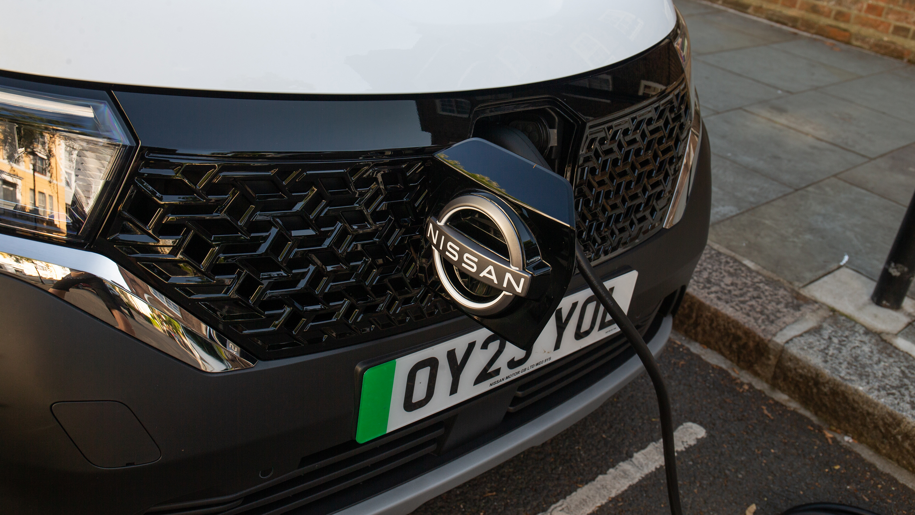 Nissan Townstar EV - charging port