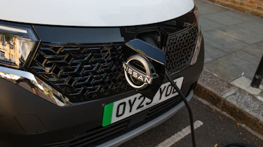 Nissan Townstar EV - charging port