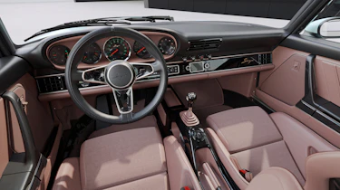 Porsche 911 Carrera Coupe Reimagined by Singer - dash