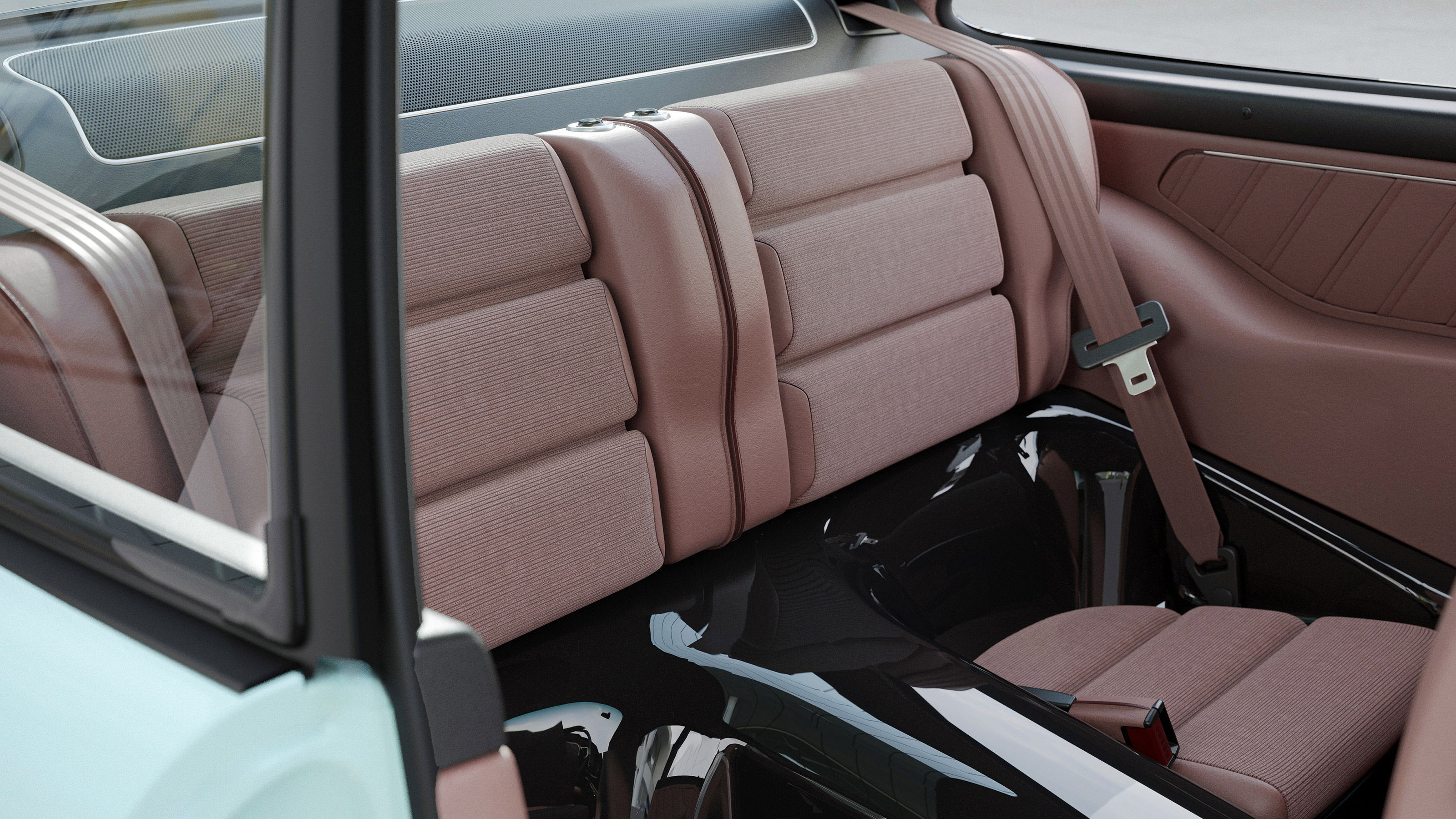 Porsche 911 Carrera Coupe Reimagined by Singer - rear seats