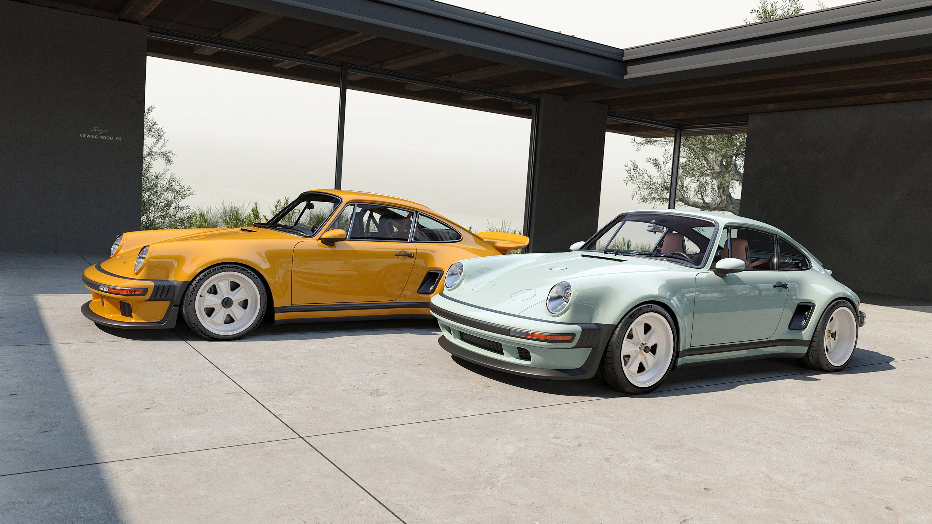 Porsche 911 Carrera Coupe Reimagined by Singer - range