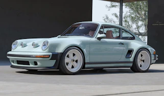 Porsche 911 Carrera Coupe Reimagined by Singer - front