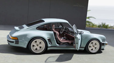 Porsche 911 Carrera Coupe Reimagined by Singer - door open